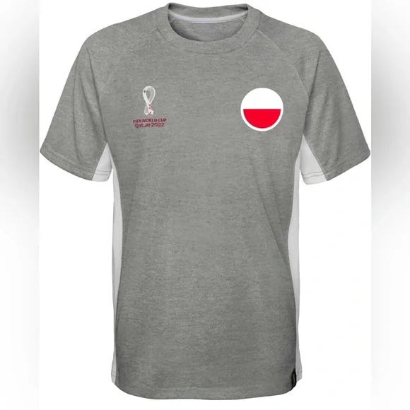 NWT Men’s FIFA World Cup 2022 in Qatar Jersey XXL Poland - Picture 1 of 11